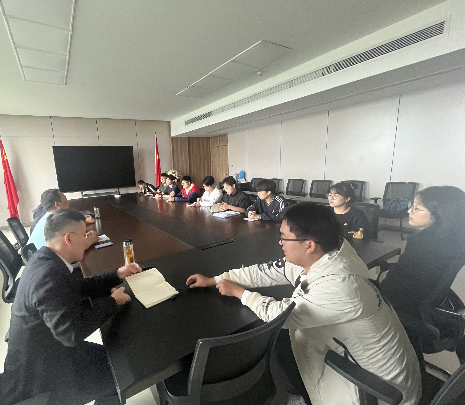 安徽理工大学计算机学院党委书记王永祥一行来院开展联培生党员教育活动2.jpg